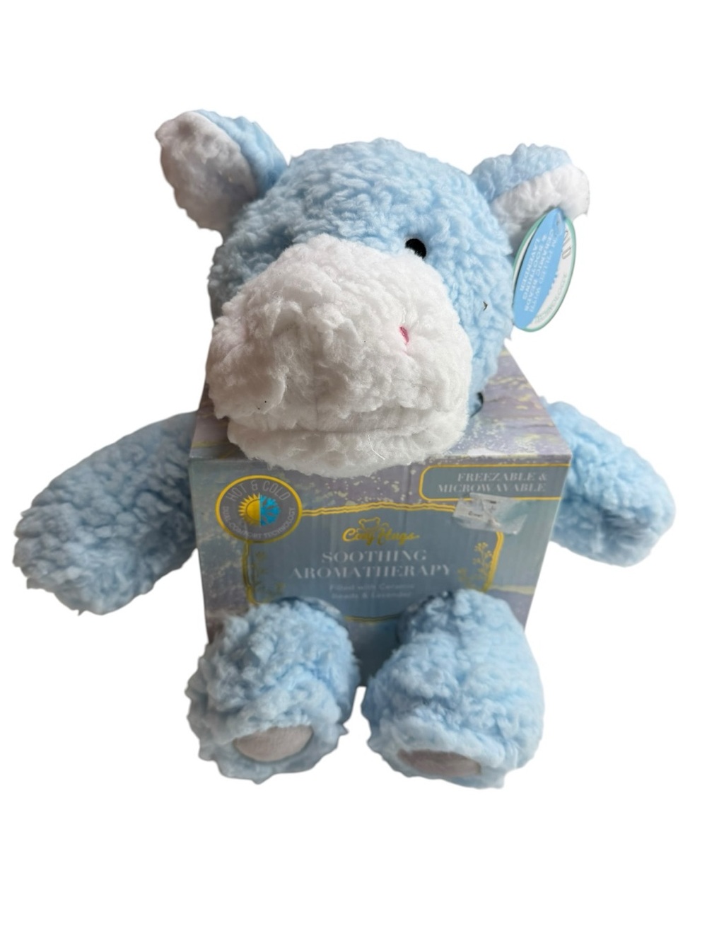 Blue Plush Lamb Soothing Aromatherapy Toy